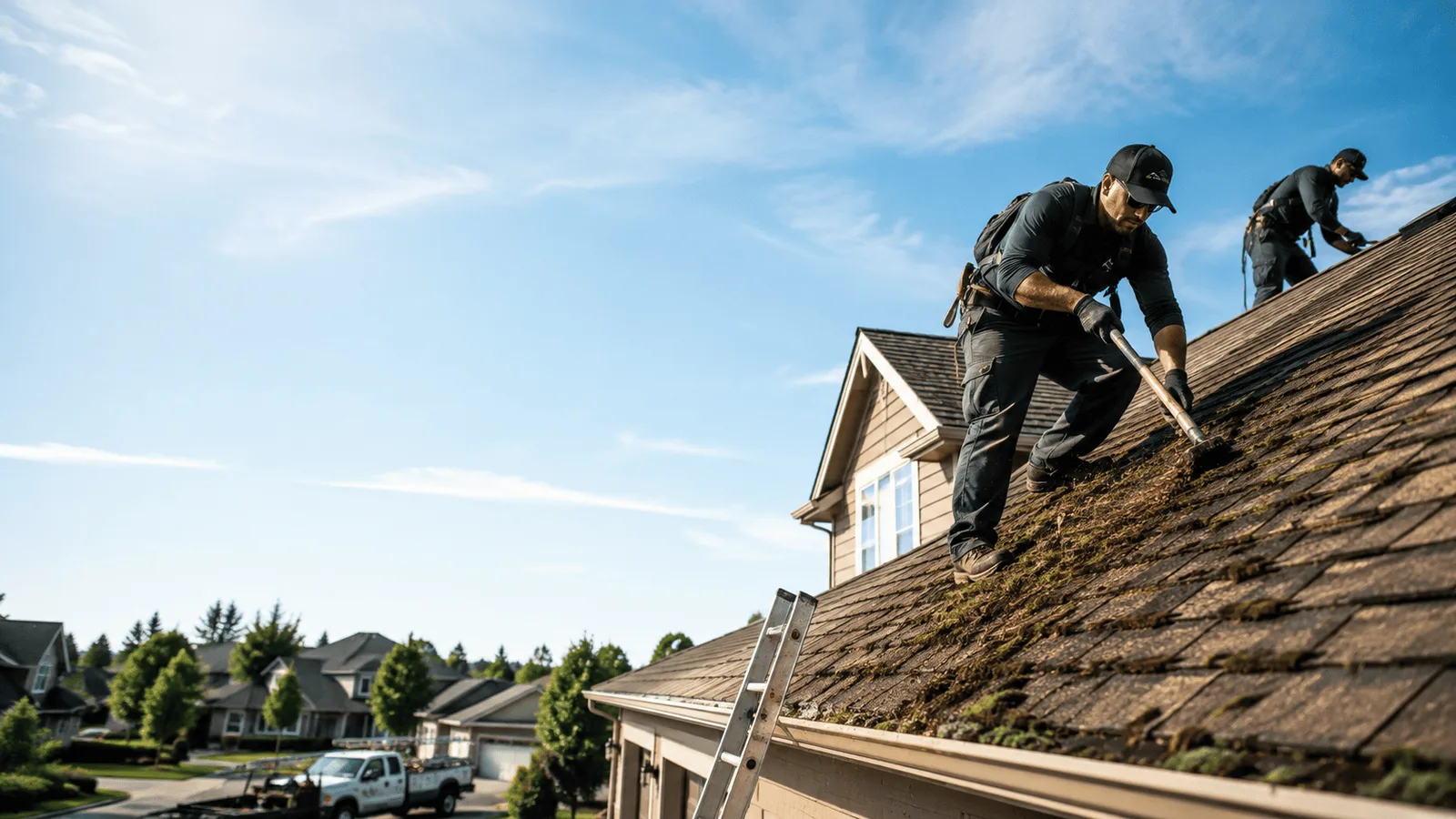 Roof Moss Removal in York New Salem, PA near me